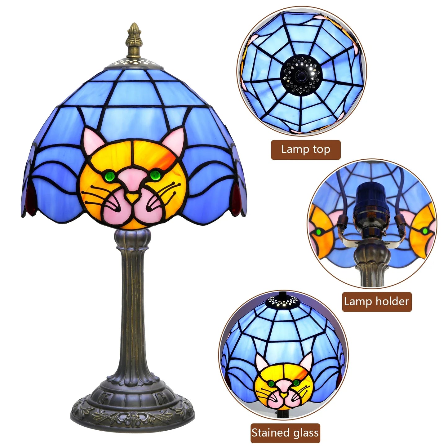 Cat Lamps Table 20cm